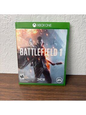 Battlefield 1 Video Game Xbox One EA Sports Dice WWI CIB Complete